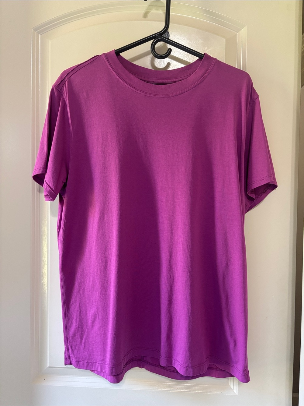 Lululemon women all yours tee cotton sz 8